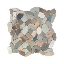 VENETIAN PEBBLES - 2X2/12X12, PASTEL FLAT, SATIN